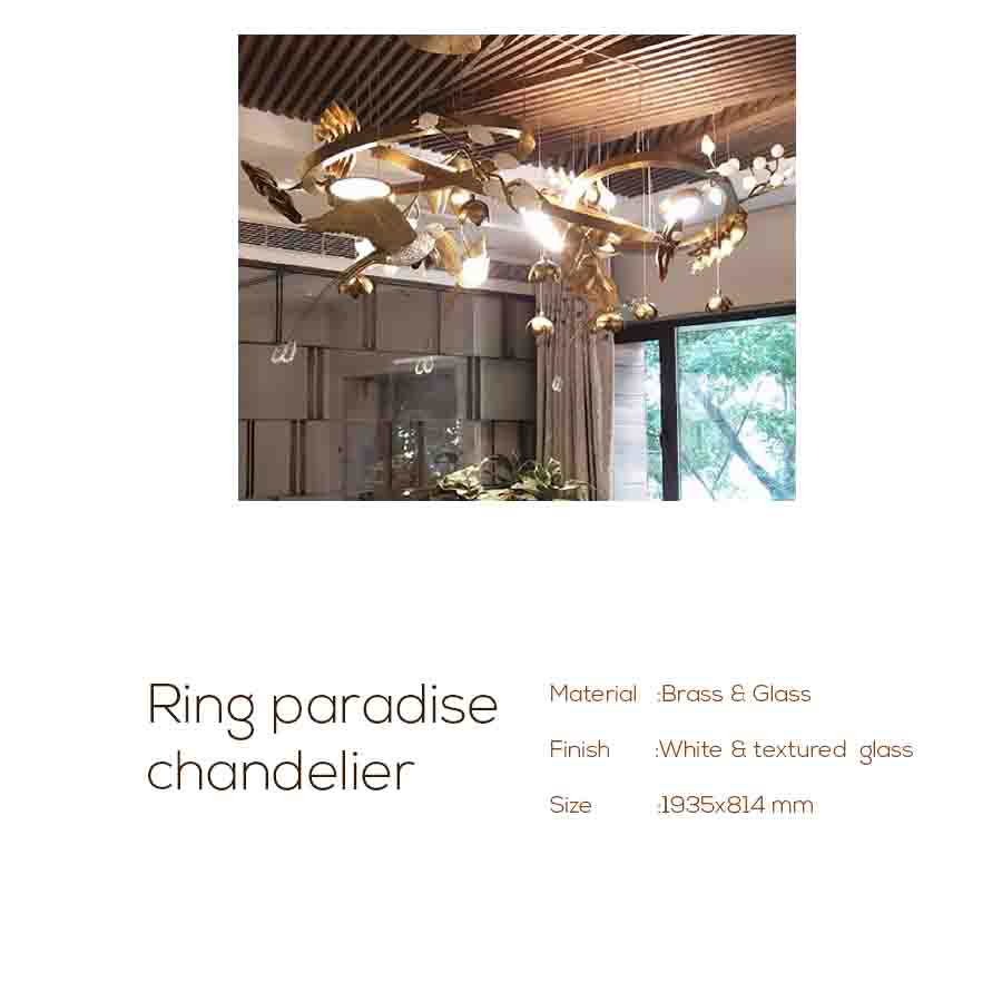 Paradise Ring Chandelier